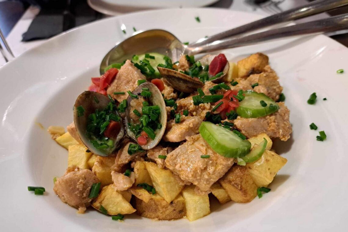 Atum à alentejana