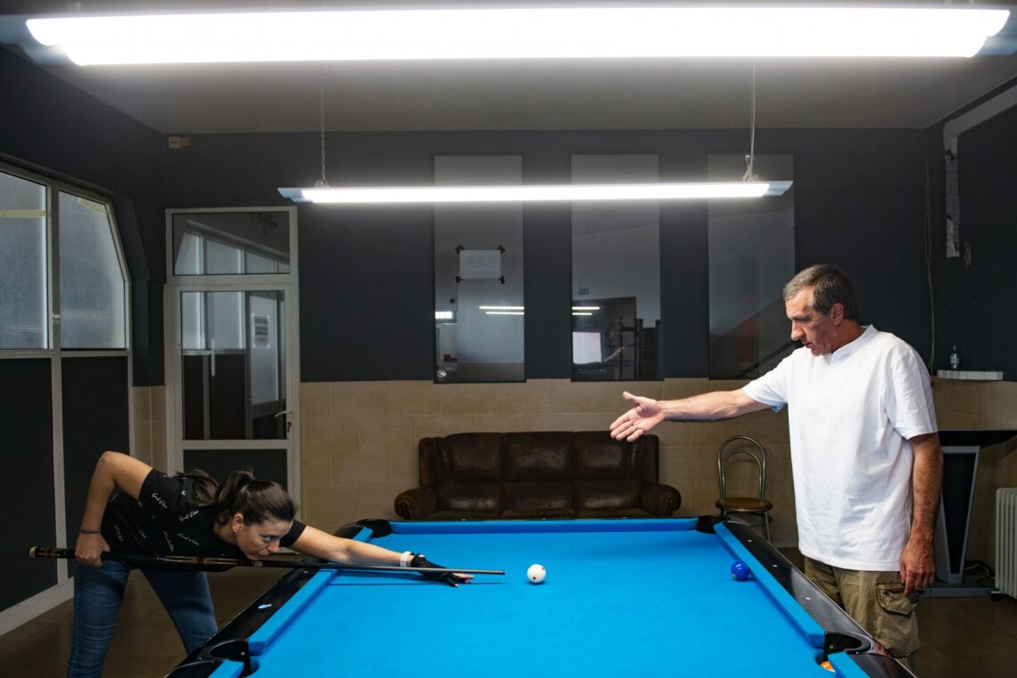 Nas aulas participam atletas, masculinos e femininos, dos 19 aos 65 anos