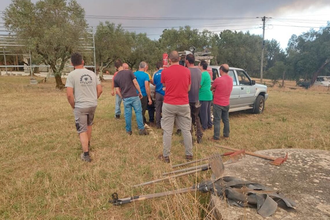 Freguesia da Bajouca tem equipas de vigilância e material pronto caso seja necessário intervir