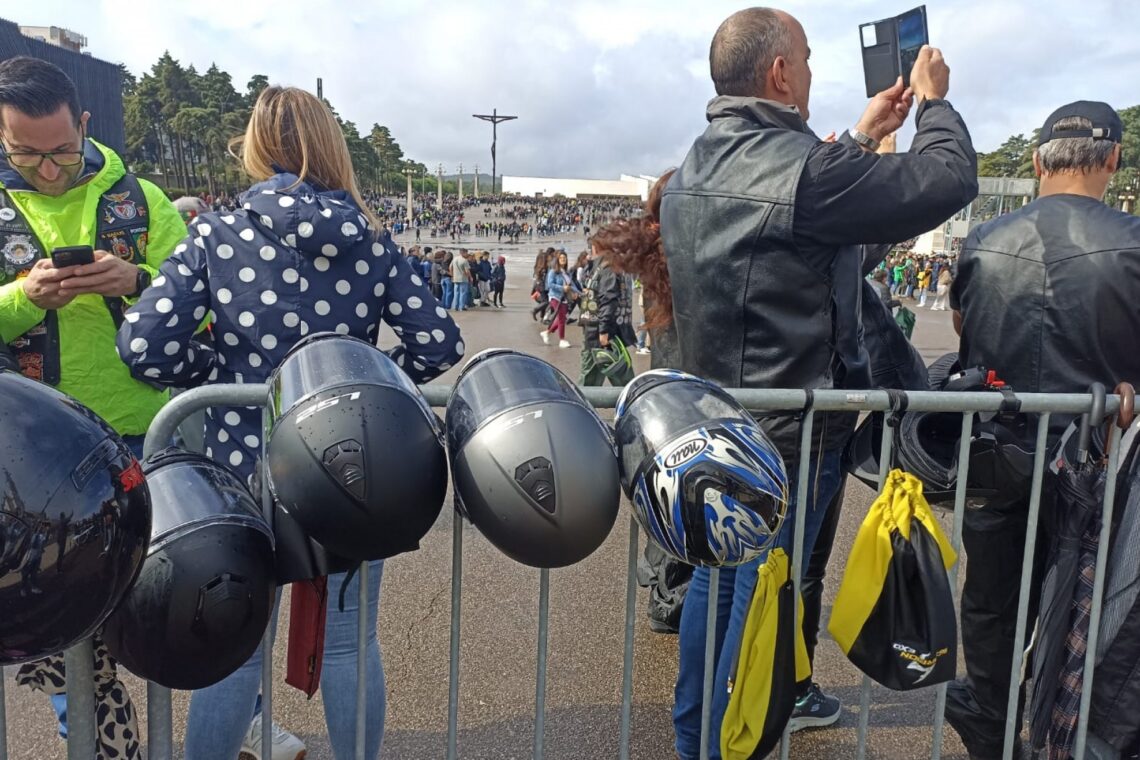 Participam no evento motociclistas de vários pontos do País, e não só
