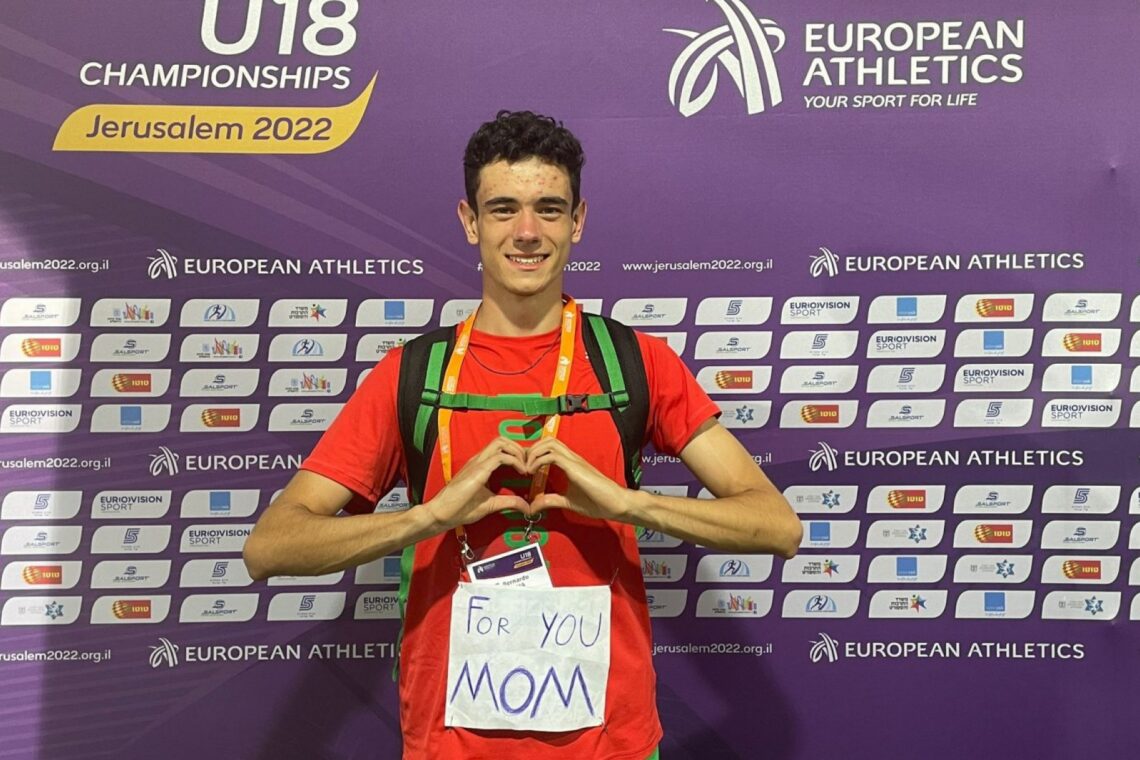 Bernardo Cunha nos Campeonatos Europeus Sub-18