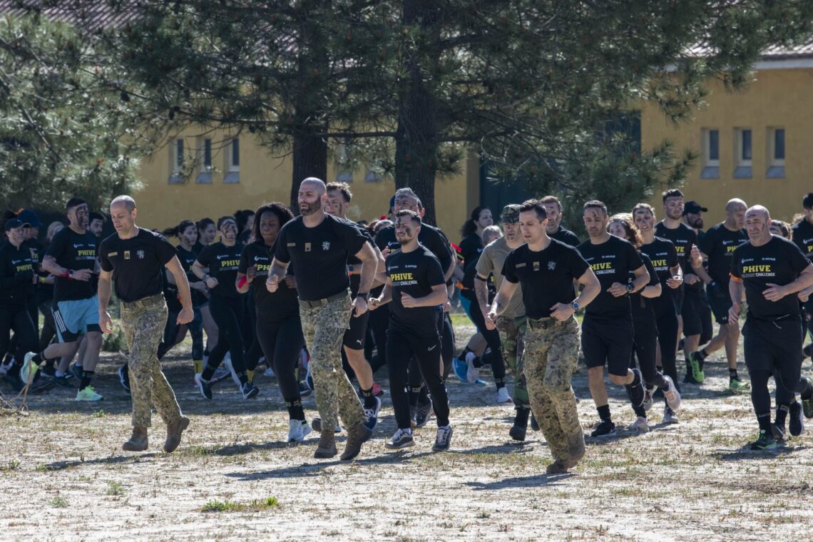 "A passo de corrida" foi uma das ordens mais ouvidas no bootcamp