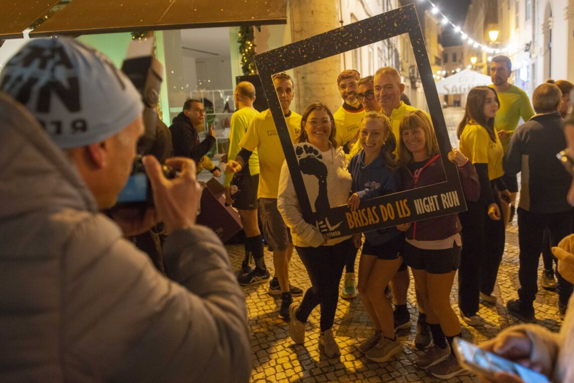 Quase 600 pessoas juntaram-se à 500.ª edição da Brisas do Lis Night Run