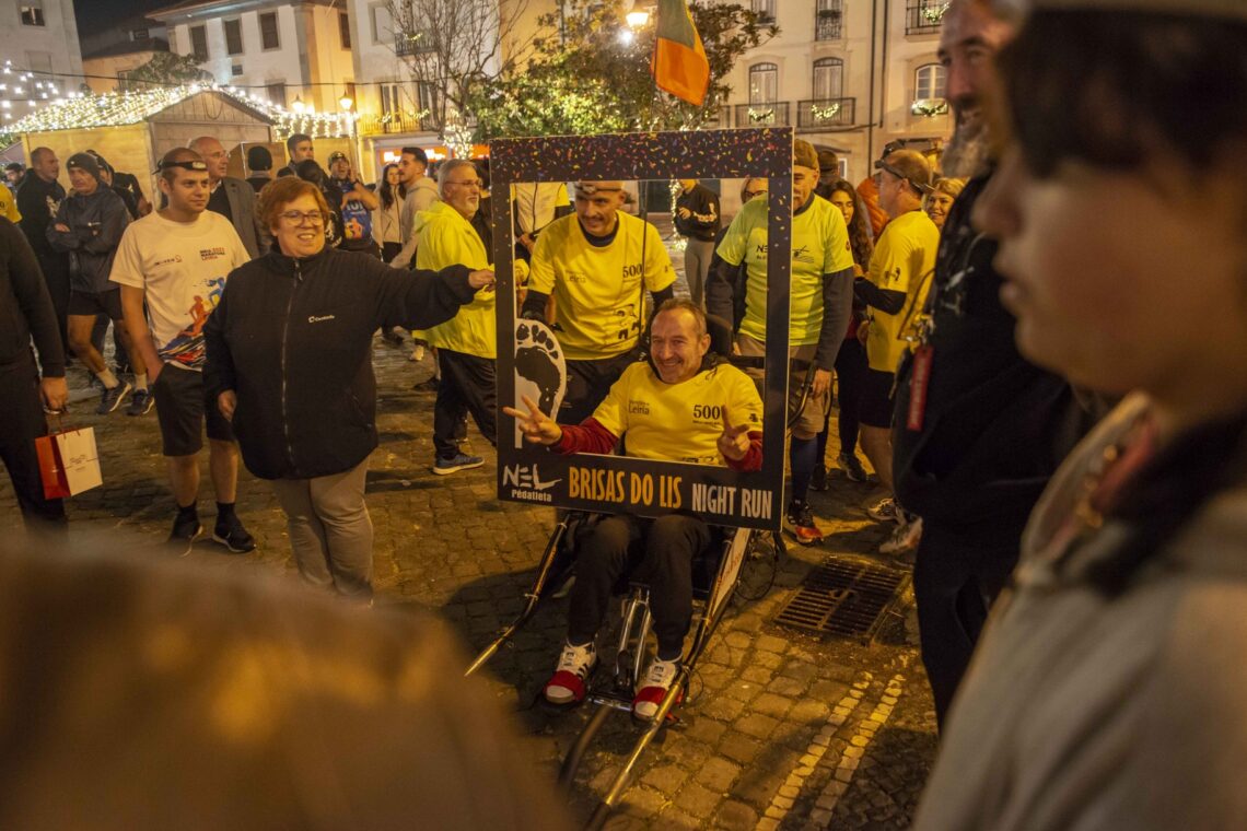 Quase 600 pessoas juntaram-se à 500.ª edição da Brisas do Lis Night Run