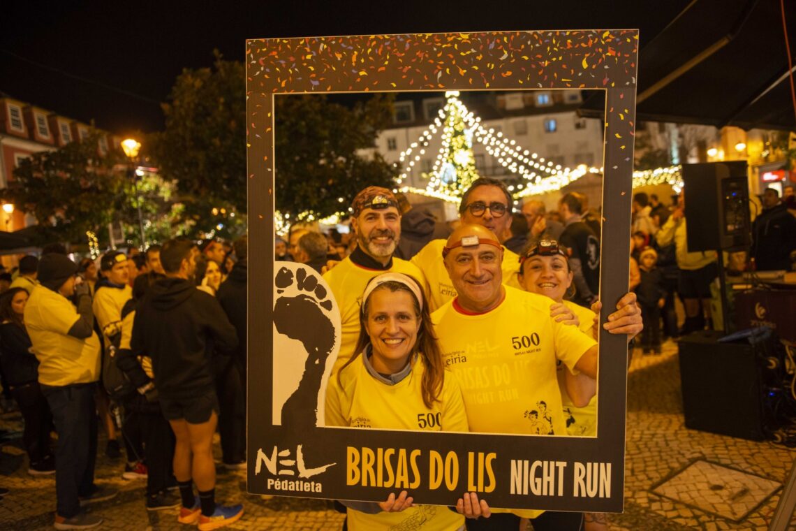 Quase 600 pessoas juntaram-se à 500.ª edição da Brisas do Lis Night Run