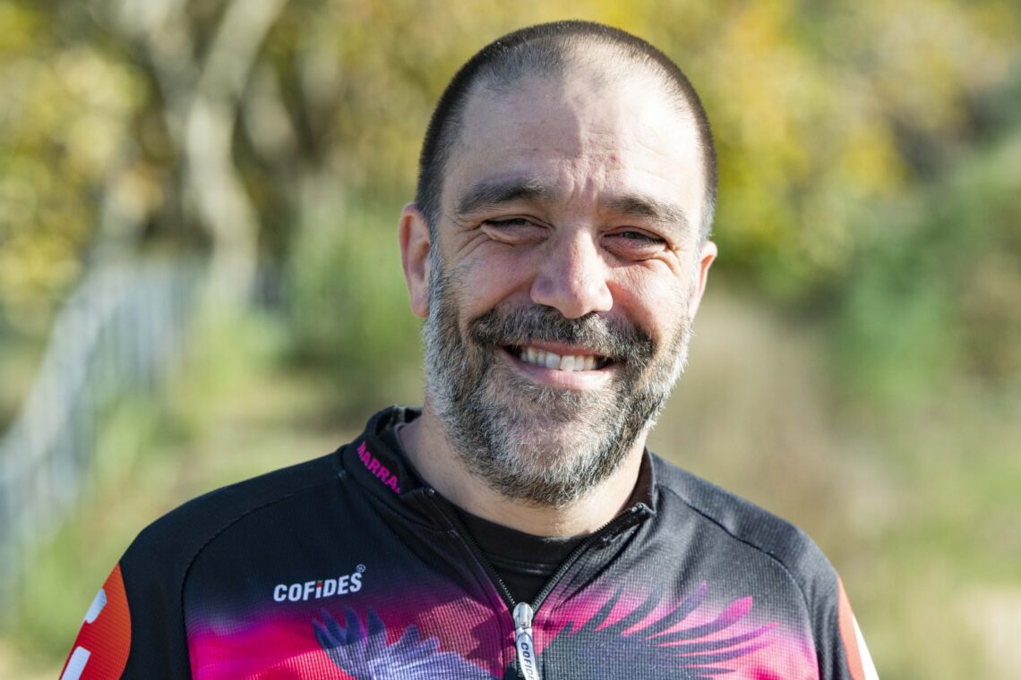 Rolando Gaspar é treinador e director da secção de ciclismo