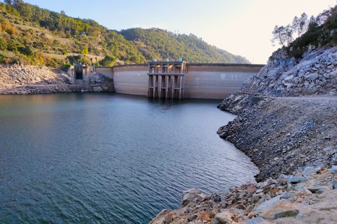 Albufeira do Cabril a 39,6% de capacidade (concelho de Pedrógão Grande)