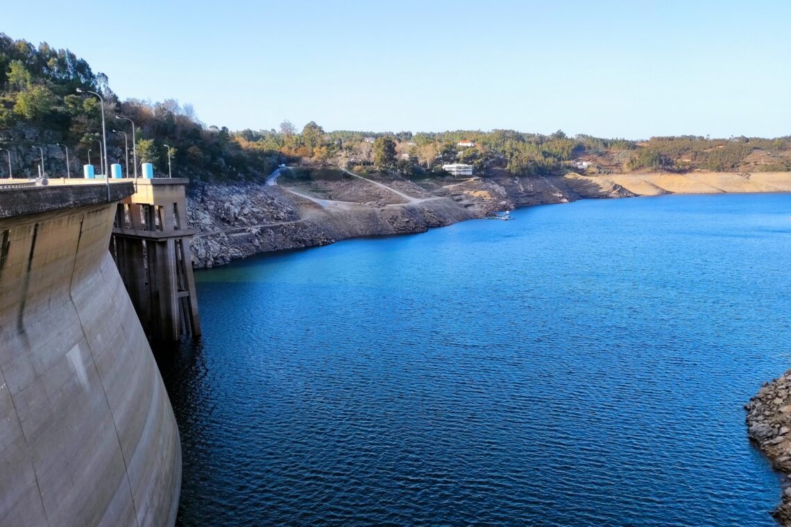 Albufeira do Cabril a 39,6% de capacidade (concelho de Pedrógão Grande)