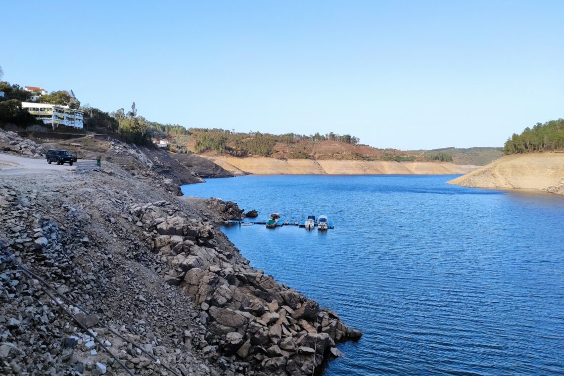 Albufeira do Cabril a 39,6% de capacidade (concelho de Pedrógão Grande)