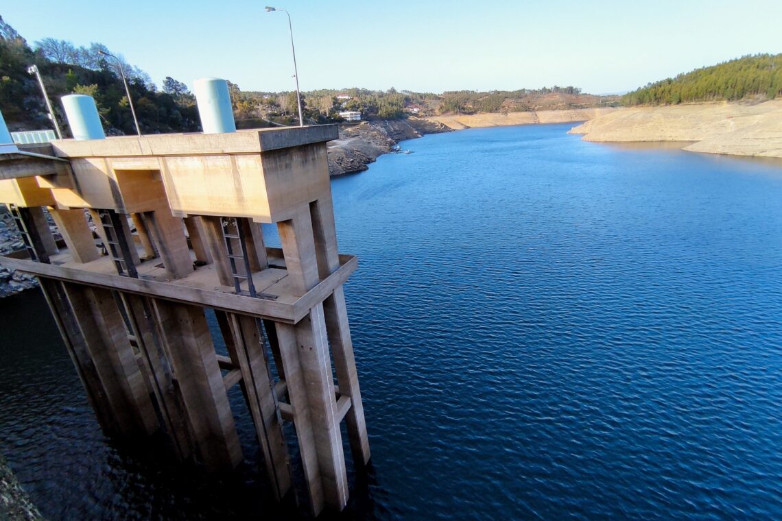 Albufeira do Cabril a 39,6% de capacidade (concelho de Pedrógão Grande)