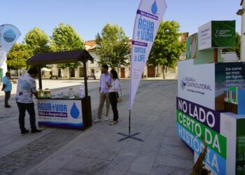 Água é vida - não a desperdice promove práticas para uso eficiente da água