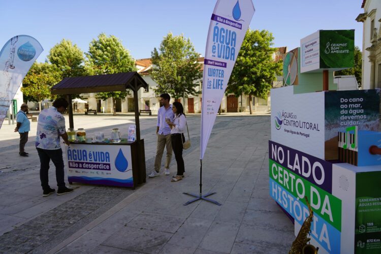 Água é vida - não a desperdice promove práticas para uso eficiente da água