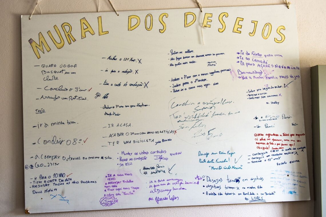 Nas instituições de acolhimento de rapazes e raparigas de Leiria concebem-se projectos à medida de cada jovem para que o futuro seja risonho