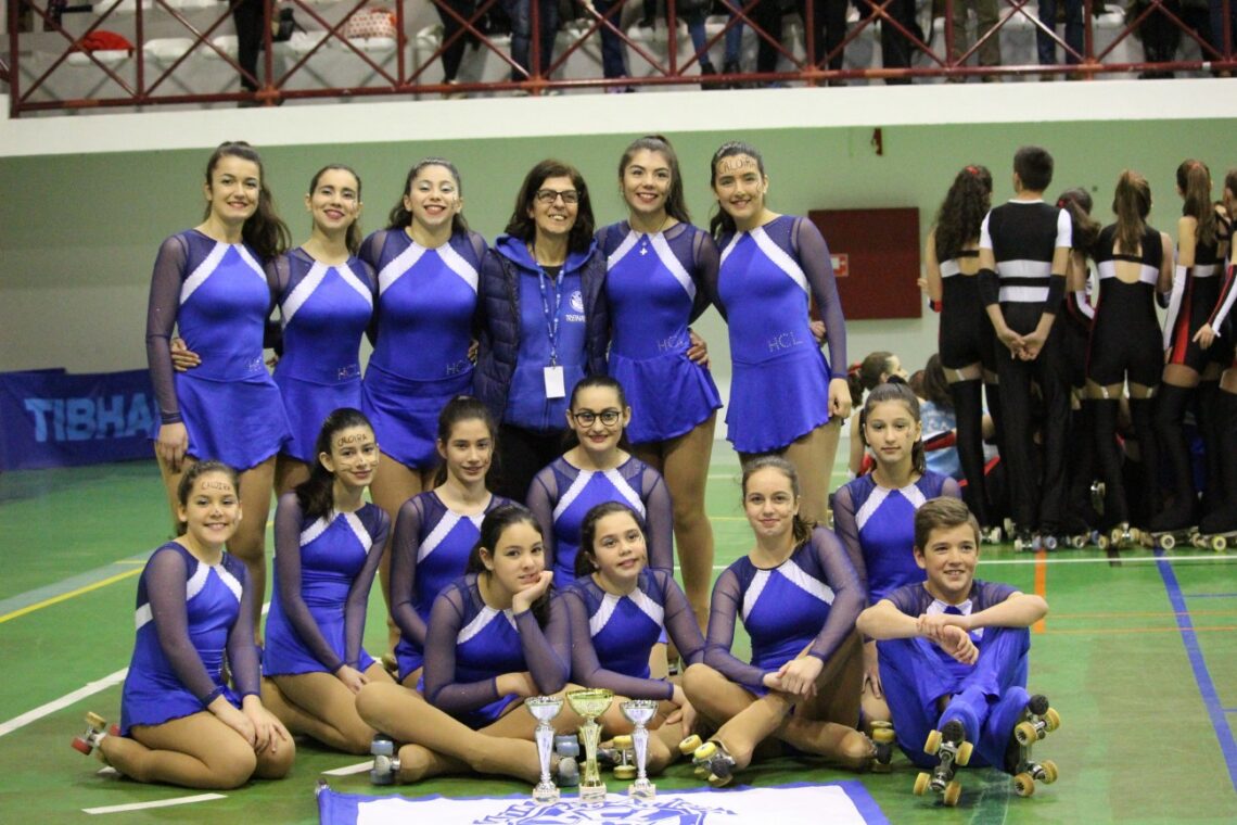 Hóquei Clube de Leiria foi 4.º classificado (Foto: DR)