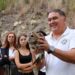 Coruja resgatada pelo Movimento Cívico  Barosa Viva devolvida à natureza