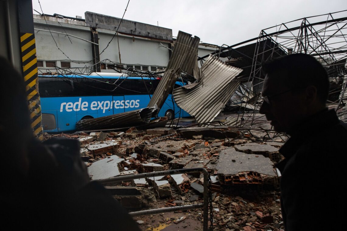 Tempestade Kristin aconteceu há seis meses. Região ainda recupera