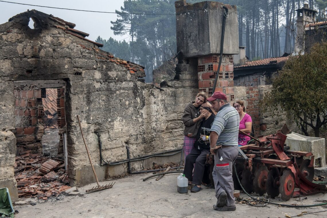 O incêndio no Pinhal de Leiria –  Fotogaleria