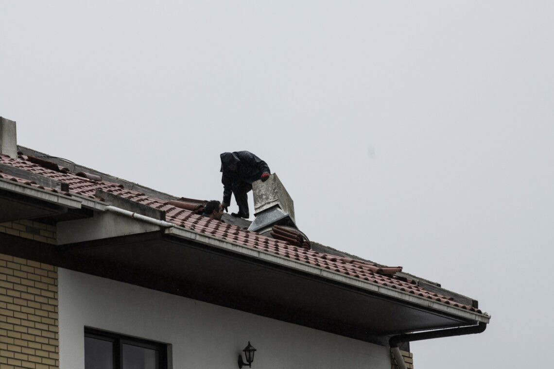 Imagens dos primeiros dias após a tempestade Kristin