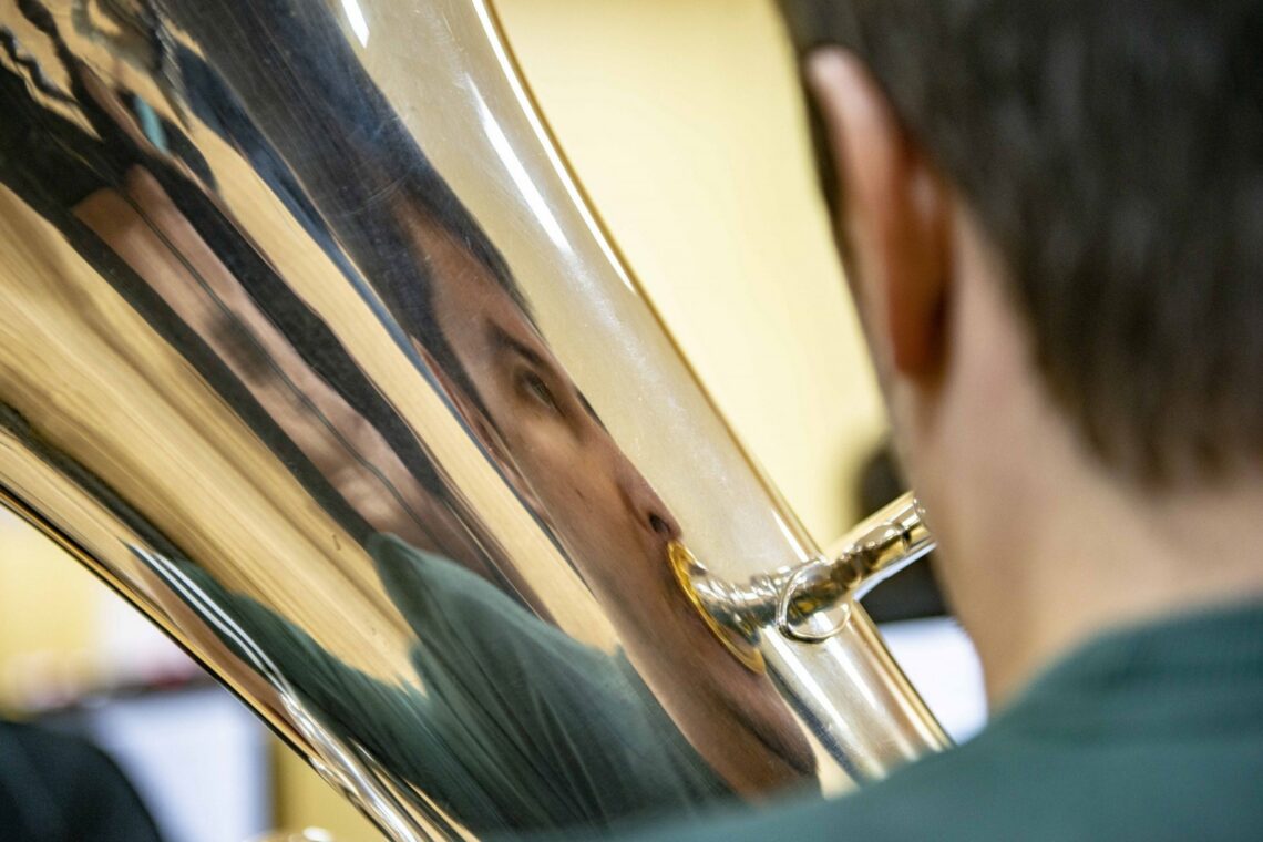 Ensaios do ensemble de sopros da AFCL decorreram no auditório do Arrabal