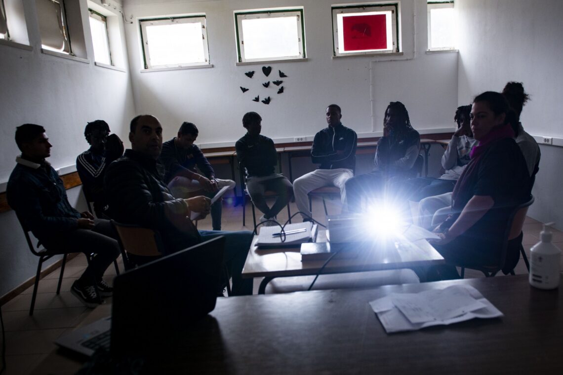 Na Prisão-escola de Leiria, os jovens têm formação, aprendem a gerir as emoções e podem ter uma ocupação laboral
