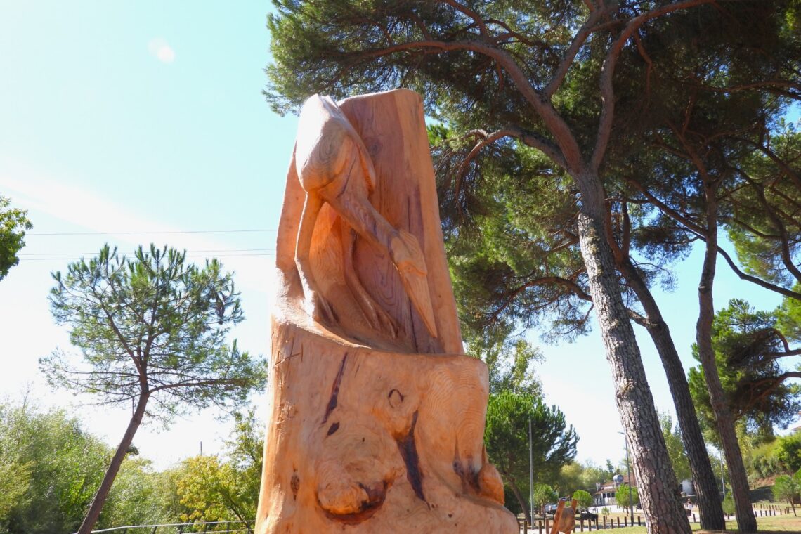 Esculturas estão localizadas junto ao Parque Verde do Açude, em Pombal