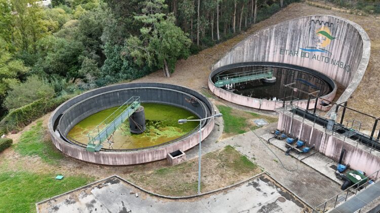 ETAR está localizada em Formigais