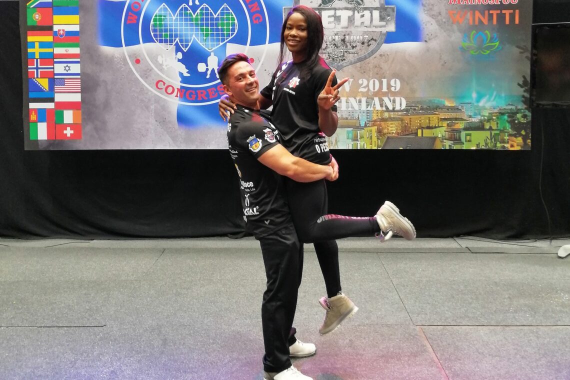 Ekaterina Lopes e André Lopes do ténis, Etelvina Neves e Filipe Simões do powerlifting e Dina Domingues e Diogo Guerra do andebol