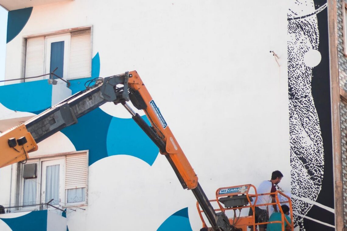 Há nova arte urbana em Caldas da Rainha,  com trabalhos inspirados em Bordallo e na Covid-19