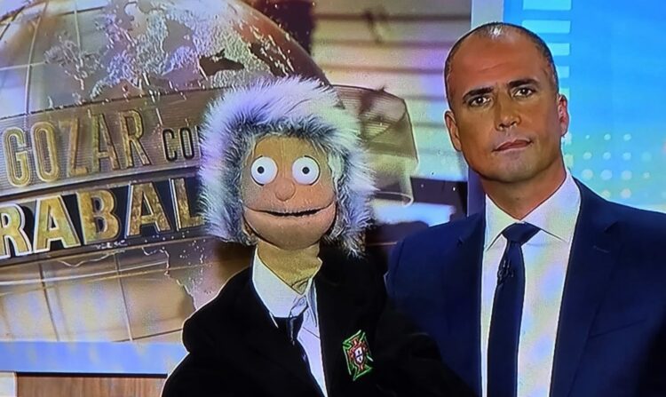 Durante o último episódio de "Isto é gozar com quem trabalha"
