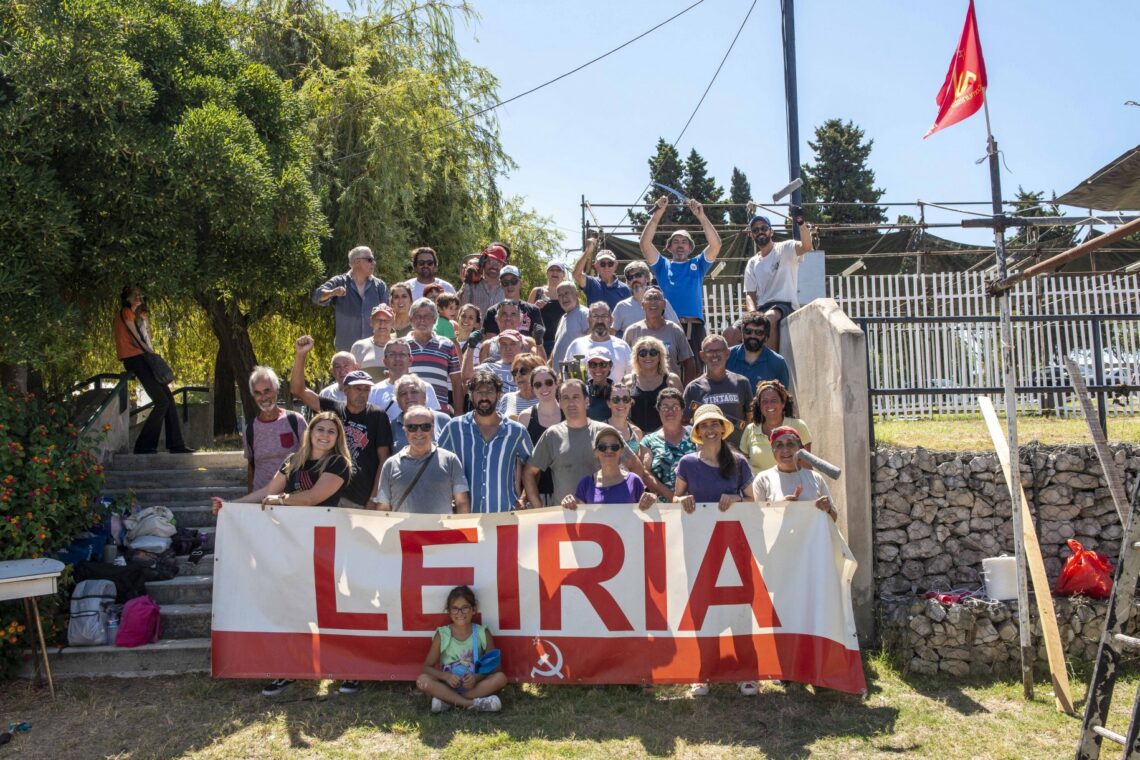 Montagem da Festa do Avante é feita por centenas de voluntários de todo o País