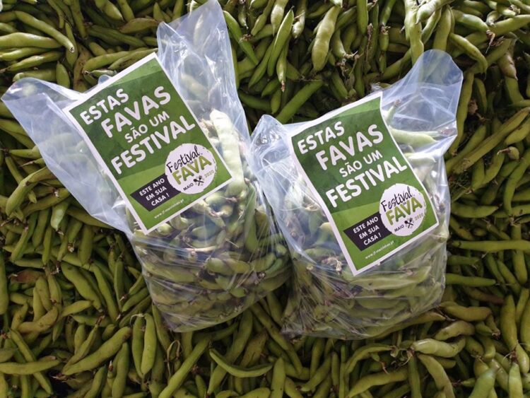 Organização reservou quase uma tonelada de favas para o festival