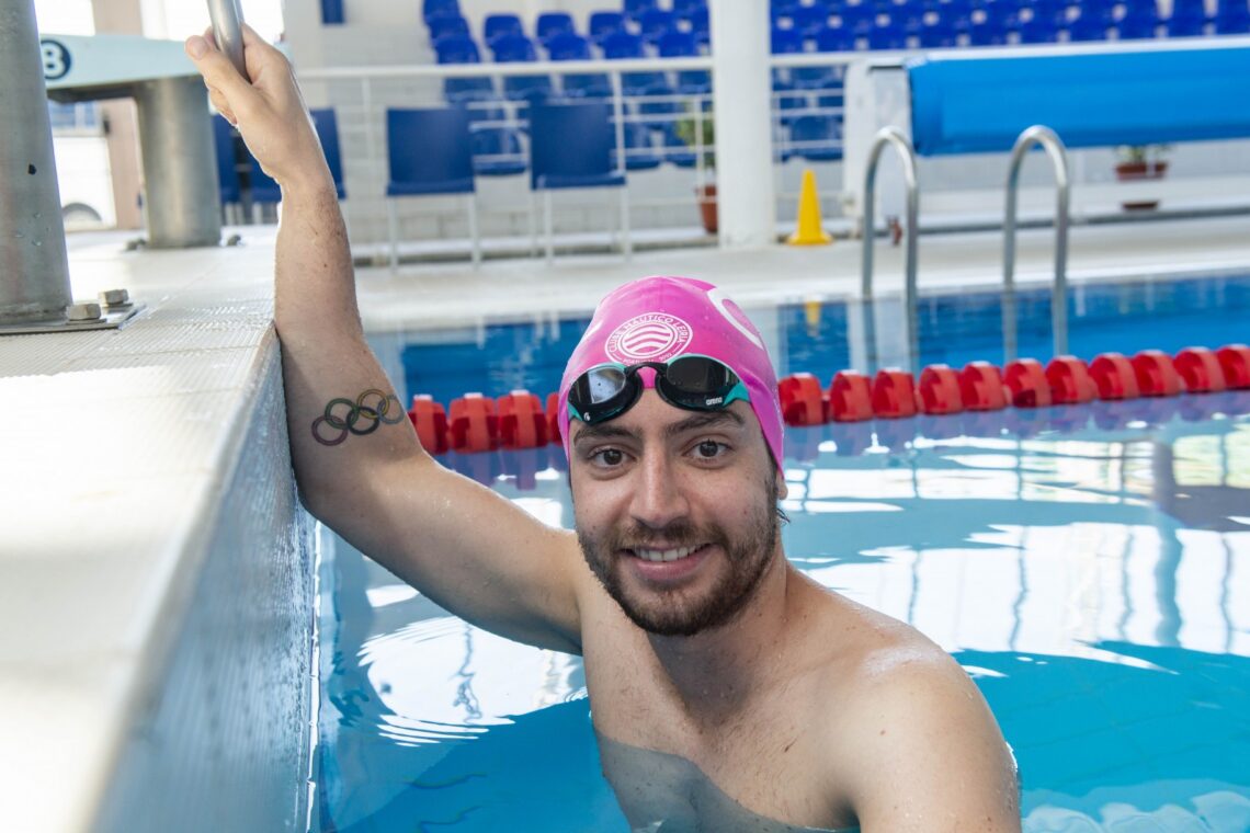 Filipe Gomes, que reside em Leiria, compete pelo Malawi nas provas de natação