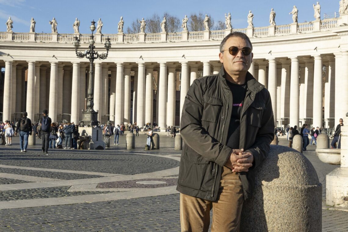 José Luís Jorge, que está a  preparar uma viagem ao longo  rio Amazonas, numa visita ao  Vaticano