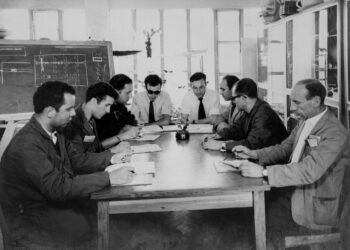 Reunião de trabalho na empresa Aníbal H. Abrantes