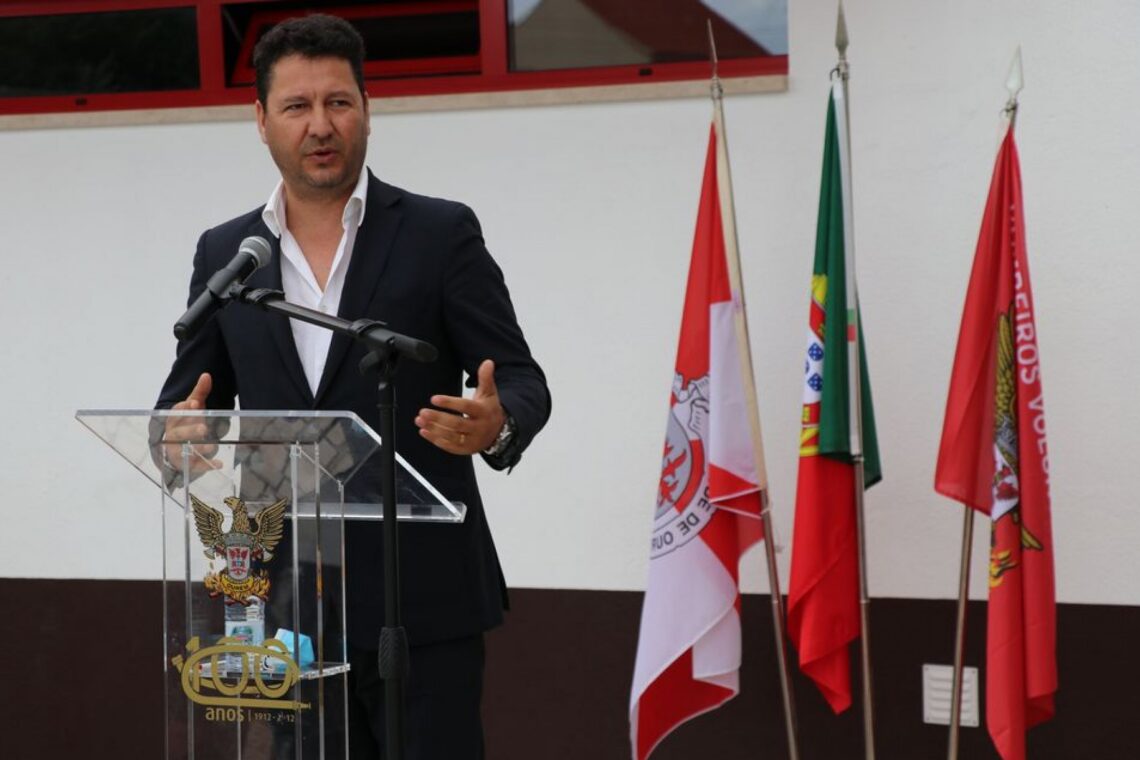 Inauguração das obras de requalificação do quartel dos Bombeiros da Freixianda