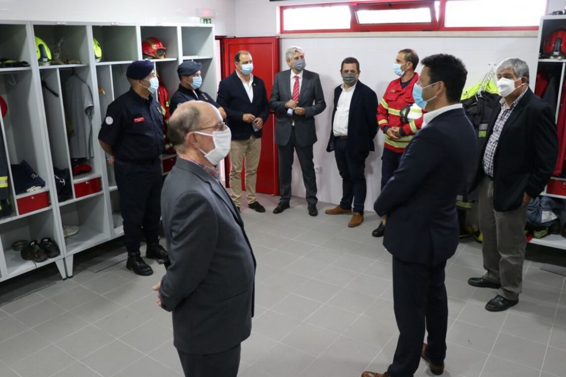 Inauguração das obras de requalificação do quartel dos Bombeiros da Freixianda