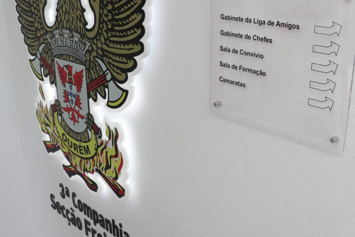 Inauguração das obras de requalificação do quartel dos Bombeiros da Freixianda