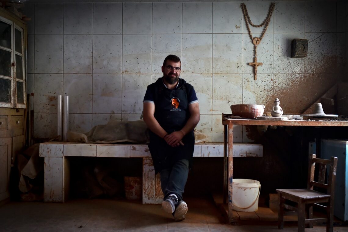 Fotografia de Nuno André Ferreira para o projecto Bajouca – A Arte do Barro
