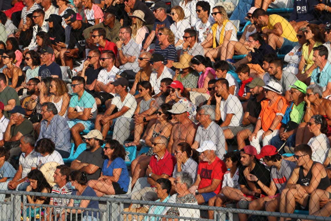 Estádio do Viveiro teve bancadas cheias na final europeia