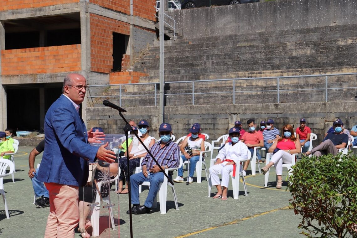 Protocolo para a construção do pavilhão da Magueixa foi assinado no domingo