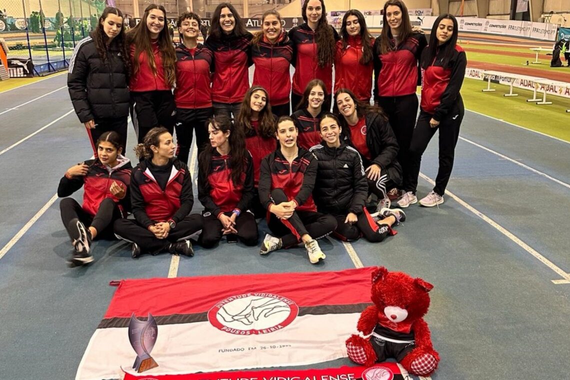 A Juventude Vidigalense alcançou o terceiro lugar em masculinos e o quinto em femininos