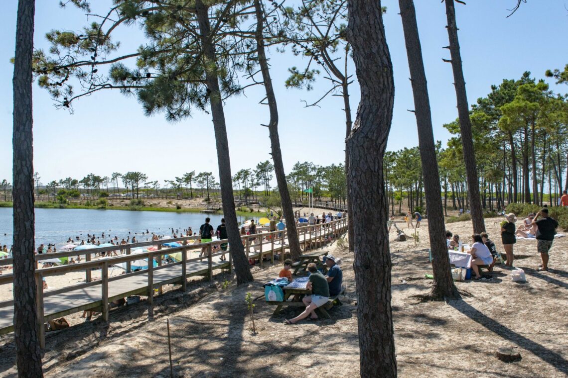 Lagoa da Ervedeira já é oficialmente a primeira praia de interior de Leiria