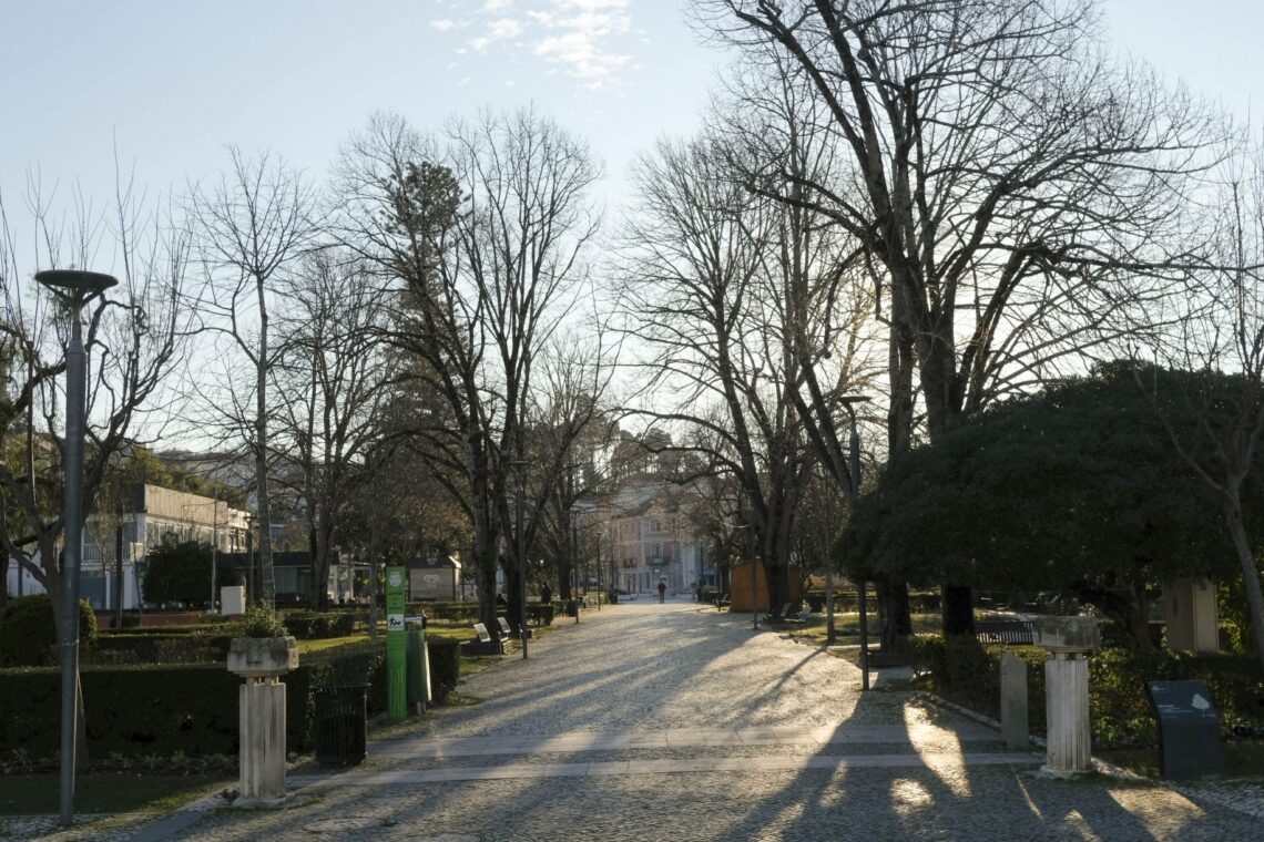 A cidade estava deserta…