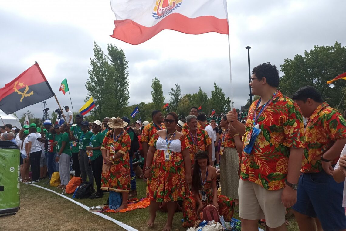 “Festa da juventude do mundo” encheu Jardim da Almuinha, em Leiria