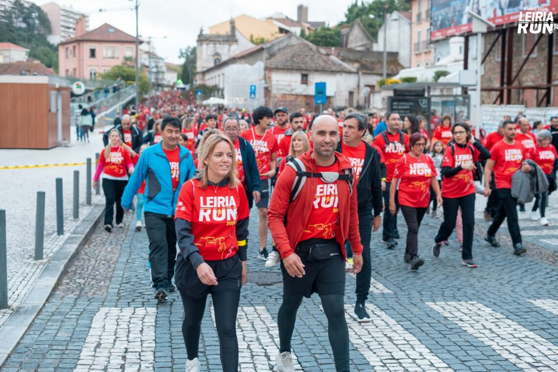 Participantes percorreram vários locais emblemáticos da cidade do Lis