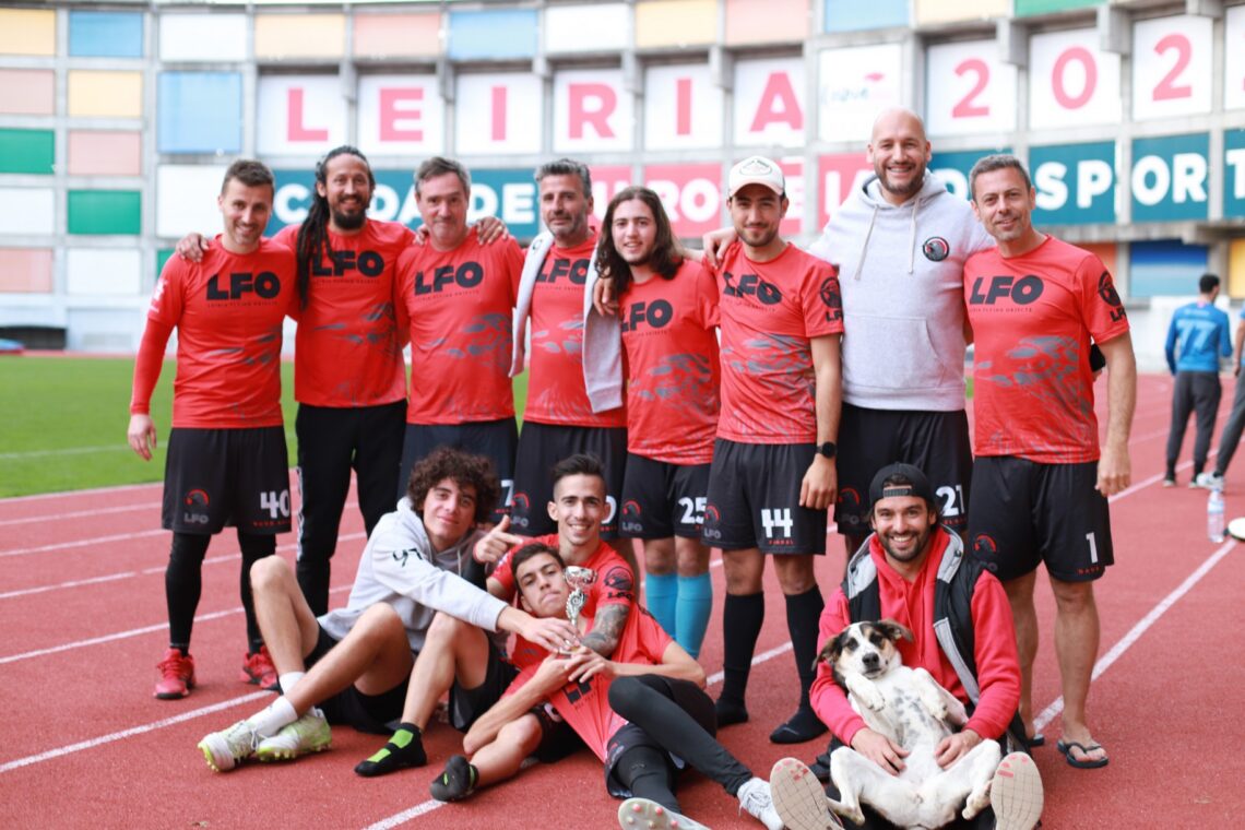 Campeonato disputou-se no estádio municipal de Leiria
