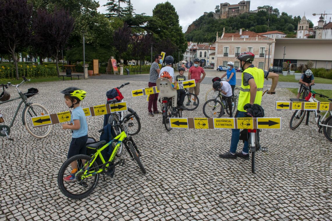 Vigília em Leiria sensibiliza para a convivência “harmoniosa” entre automóvel e bicicleta