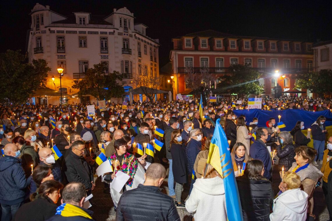 Leiria: Vigília pela paz na Ucrânia