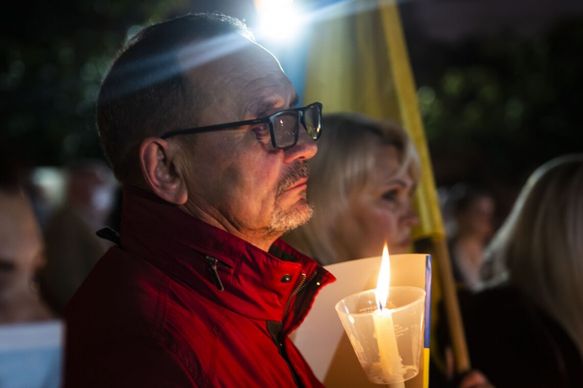 Leiria: Vigília pela paz na Ucrânia