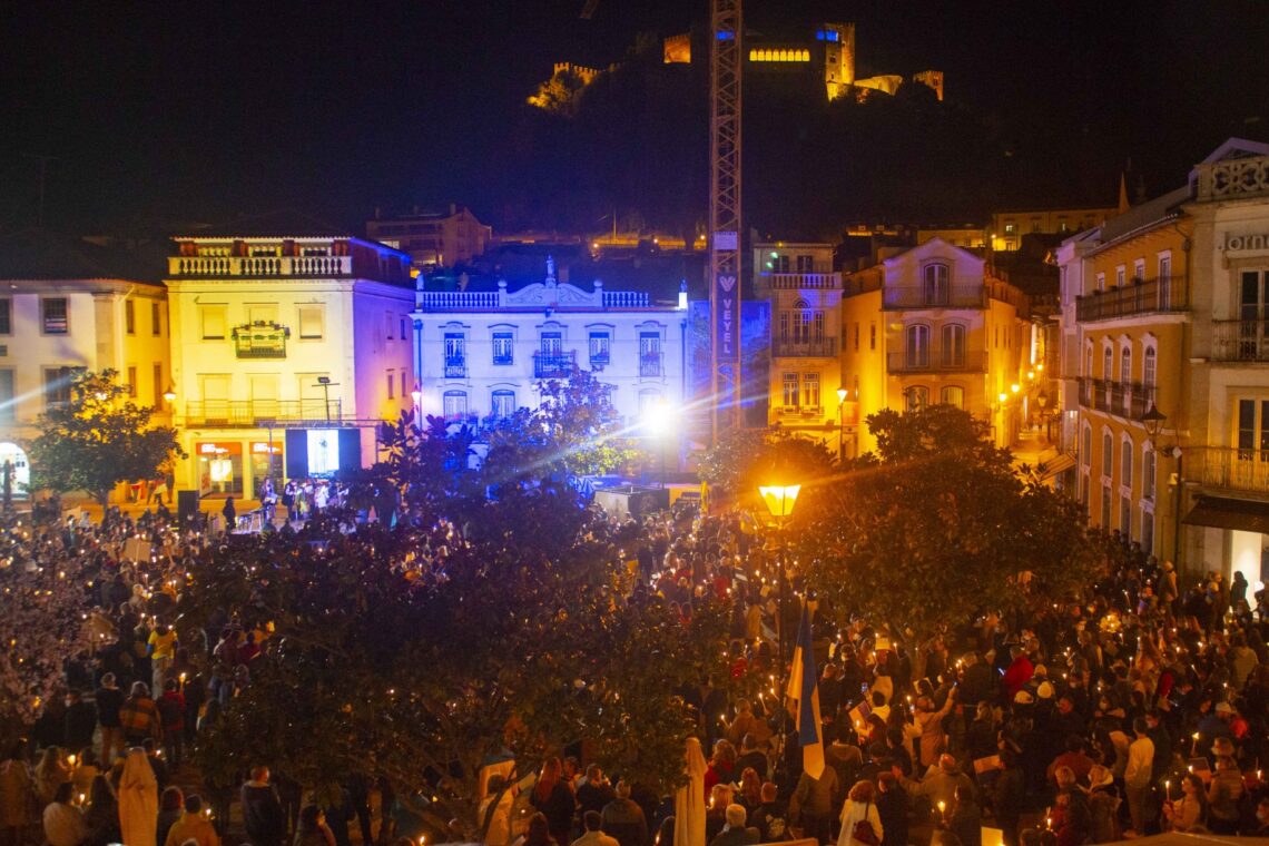 Leiria: Vigília pela paz na Ucrânia